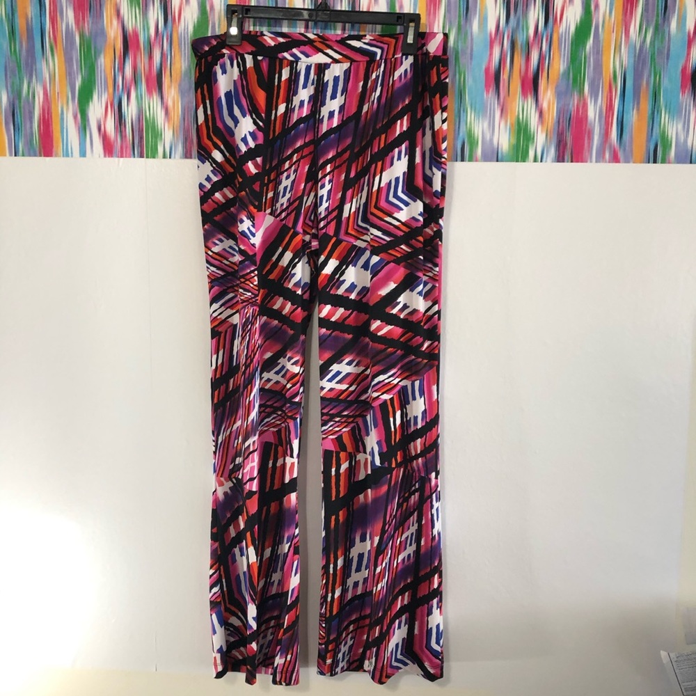 Spense multi-color comfortable wide leg pant